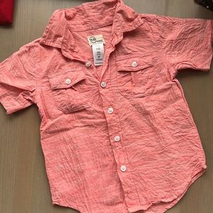 Salmon Colored Button Down shirt
